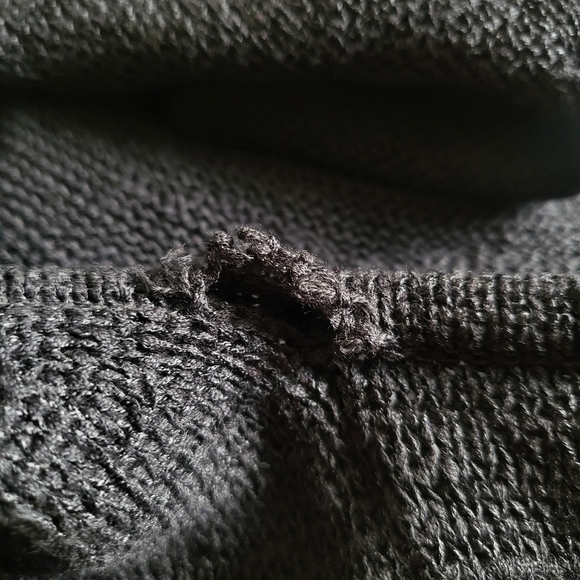 New Cult Gaia Billie Signature Cutout Detail Knit Black Mini Dress NWT Large - Picture 16 of 16